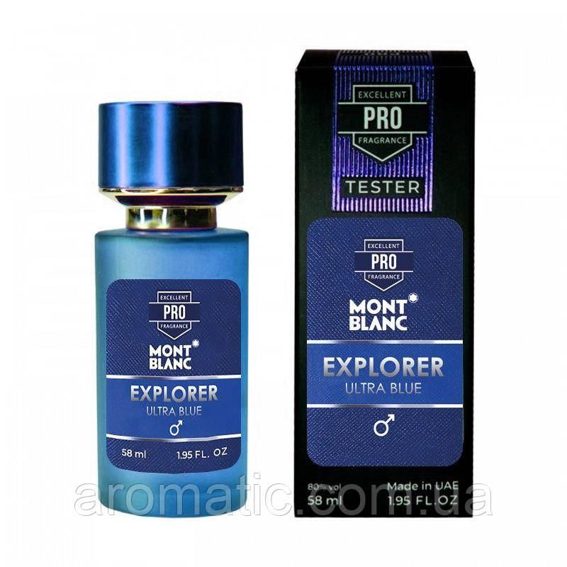 Montblanc Explorer Ultra Blue TECТЕР PRO чоловічий 58 мл