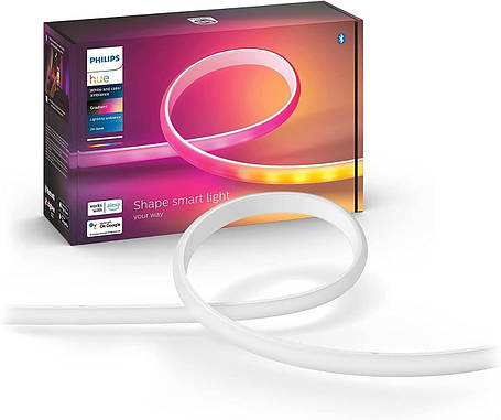 Philips Hue Gradient Light Strip 2 м. для синхронізації з розвагами, мультимедіа та музикою. з Bluetooth. Р, фото 1
