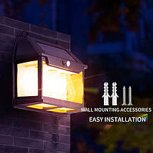 Ліхтар вуличний 999-38W вольфрамові лампи, Motion Sensor, 1х18650, сонячна панель, ЗУ Type-C, фото 6