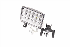 Фара LED прямокутна 45W, 15 ламп, 110 * 170мм, широкий промінь  DK B2-45W-A FL