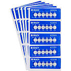 Температурні індикаторні етикетки VisAlert™ 6 рівнів 30 од. Brady TIL-6-37C/100F