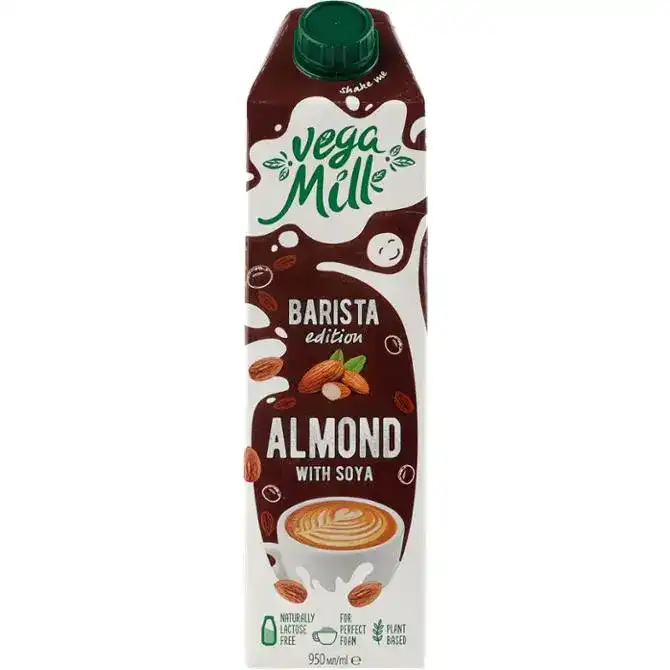 Напій рослинний мигдаль-соя безлактозний 1л Barista VegaMilk
