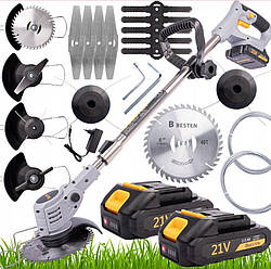 Акумуляторна Електрокоса Тример для трави BESTEN BE-2869