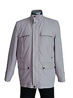 Вітровка подовжена чоловіча Voronin V22 світло-сірий 48
