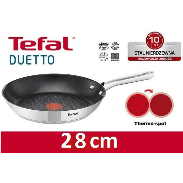 Сковорідка TEFAL DUETTO 28 см, фото 1
