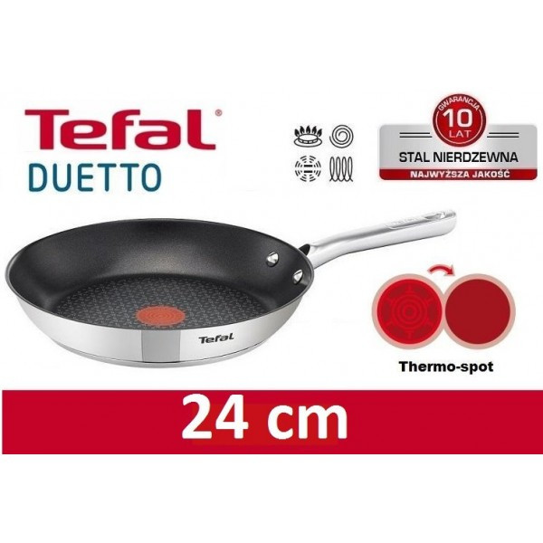 Сковорідка TEFAL DUETTO 24 см, фото 1