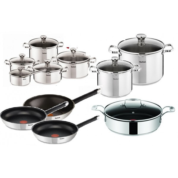 Набір посуду TEFAL DUETTO OLIVER 20 шт, фото 1