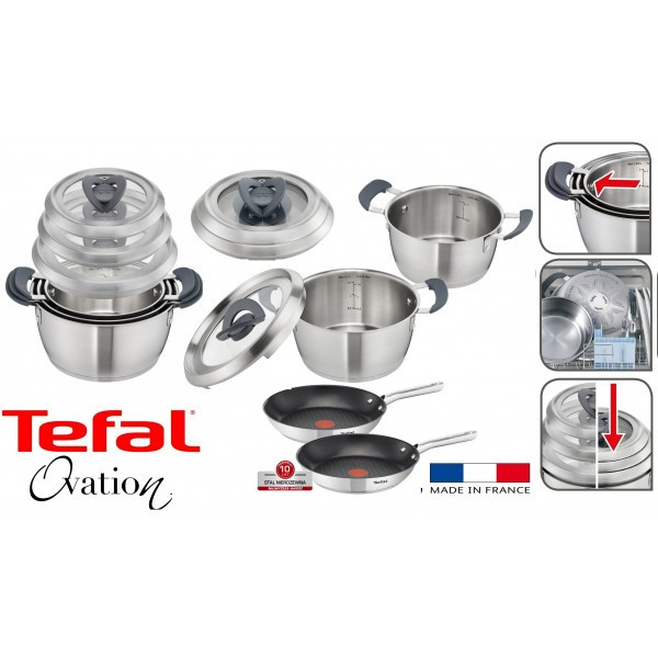 Набір посуду TEFAL 5L XXXL 12 шт, фото 1