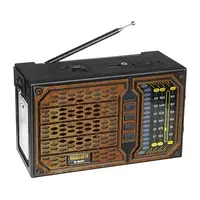 Портативний акумуляторний радіоприймач Meier M-560BT Ретро радіо AM/FM/SW і MP3-плеєр Bluetooth з пультом