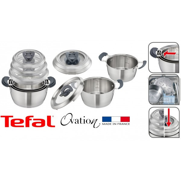 Набір посуду TEFAL 5L XXXL 10 шт, фото 1
