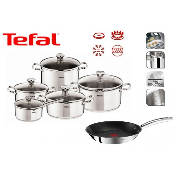 Набір посуду TEFAL DUETTO 11 шт 28 см, фото 1