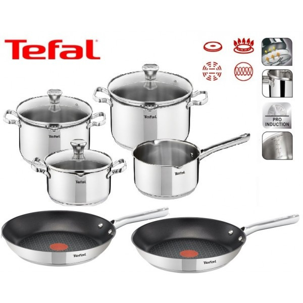 Набір посуду TEFAL DUETTO 9 шт, фото 1