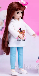 Лялька шарнірна у светрі 1/6 30 см