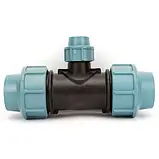 Трійник редукційний 110х63х110 для ПНД труб, фото 3