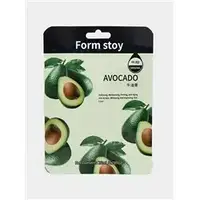 Тканинна маска для обличчя "Form Stoy Avocado" 25мл