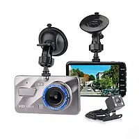 Відеореєстратор для автомобіля із задньою камерою Dual Lens A10/F9/V2 Full HD 1080 H31 4,3 дюйми