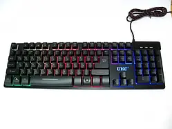 USB комп'ютерна клавіатура ZYG 800 з підсвічуванням