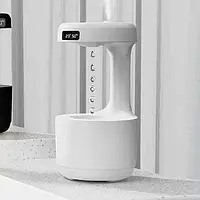 Зволожувач повітря портативний Kinscoter DQ-011 Anti Gravity Humidifier електричний 800 мл White iC227