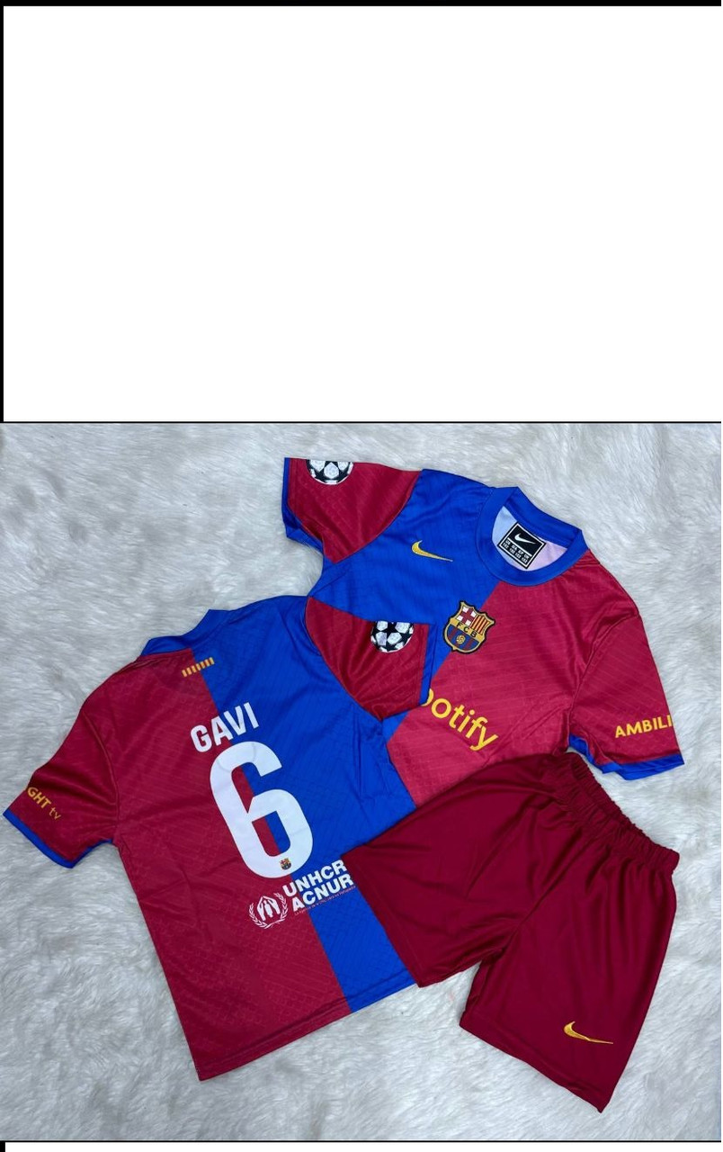 Футбольна форма дитяча Nike FCB Gavi 6( (Barcelona ) 2024-2025 р.140 152