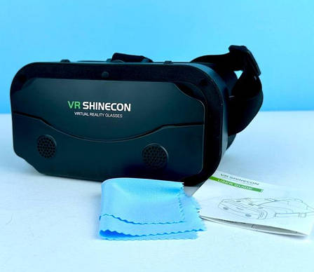 Окуляри віртуальної реальності VR SHINECON SC-G13 + пульт, чорні, фото 1