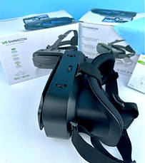Окуляри віртуальної реальності VR SHINECON SC-G13 + пульт, чорні, фото 6