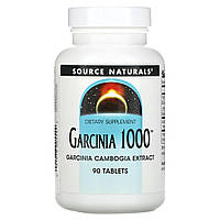 Гарцинія, Source Naturals, 1,000 мг, 90 таблеток