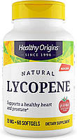 Лікопін, Natural Lycopene, Healthy Origins, 15 мг, 60 гелевих капсул