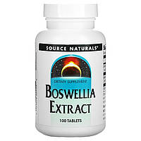 Босвелія (Boswellia), Source Naturals, екстракт, 100 таблеток