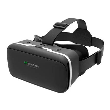 Окуляри віртуальної реальності VR SHINECON SC-G04 + пульт, чорний, фото 1