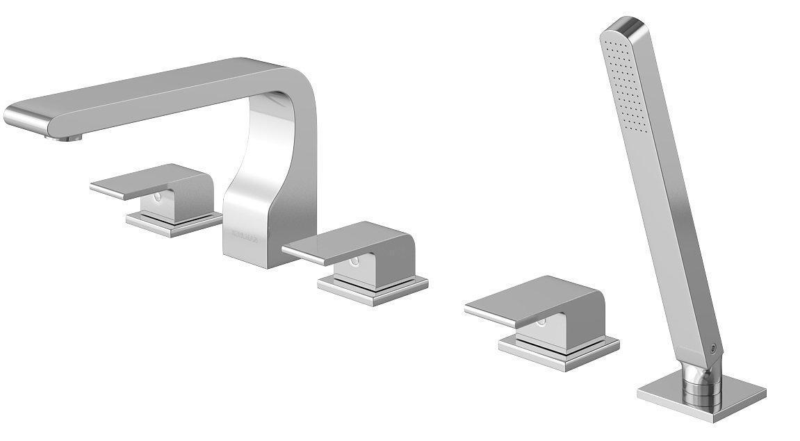 Змішувач для ванни Saxo QB242S KOHLMAN, фото 1