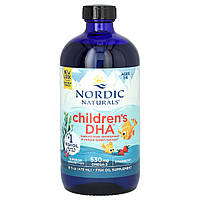 Риб'ячий жир для дітей, Children's DHA, Nordic Naturals, полуниця, рідкий, 473 мл