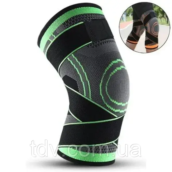 Бандаж для коліна, Knee Bands, фіксуючий ремінь, спортивний наколінник, ортопедичний бандаж