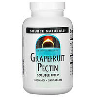 Грейпфрутовий пектин, Grapefruit Pectin, Source Naturals, 240 таблеток
