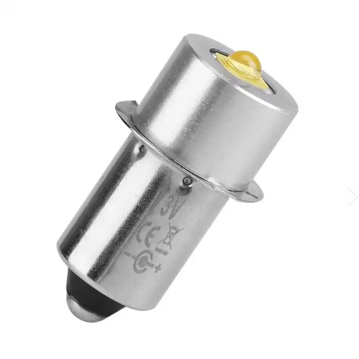Світлодіодна лампочка LED для ліхтарика 3v - 12v 3w PX13.5s, фото 1