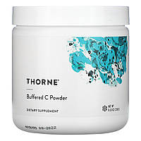 Вітамін С, Buffered C Powder, Thorne, буферізований, порошок, 236 г.
