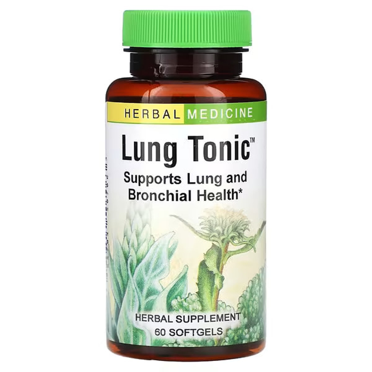 Тонік для легенів, Lung Tonic, Herbs Etc., 60 капсул, фото 1