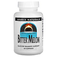 Екстракт гіркої дині, Bitter Melon, Source Naturals, 60 капсул