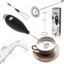 Спінювач молока з вінчиком і підставкою Camry на батарейках