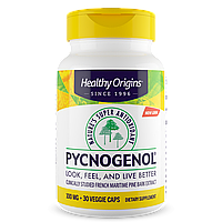 Пікногенол, Pycnogenol, Healthy Origins, 100 мг, 30 капсул