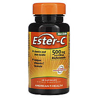 Естер С (вітамін С), Ester-C, American Health, 500 мг, 60 капсул