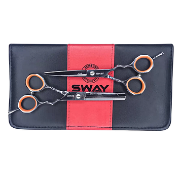 Набір перукарських ножиць Sway Job 504 розмір 5.5" (110 504 set 5,50")