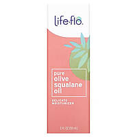 Оливкова скваланова олія, Pure Olive Squalane Oil, Life Flo Health, чиста, 59 мл