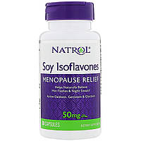 Соєві ізофлавони, Soy Isoflavones, Natrol, 60 капсул