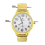 Чоловічий наручний годинник Xwei/Oriext з браслетом на гумці 42 арт.970223468, фото 3