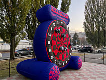 Надувний дартс інтерактивна гра з логотипом для заходів і промоакцій 4 метри, фото 5