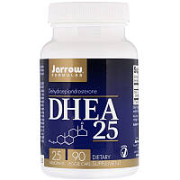 Дегідроепіандростерон, DHEA 25, Jarrow Formulas, 25 мг, 90 капсул