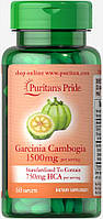 Гарцинія камбоджійська, Garcinia Cambogia, Puritan's Pride, 750 мг, 60 каплет