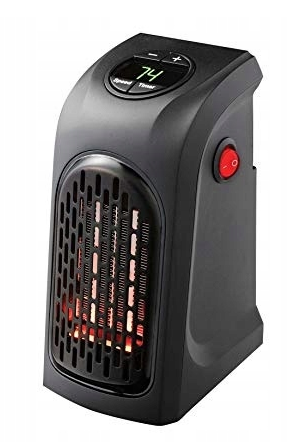 Електрообігрівач Handy 11533 чорний 100 х 180 мм, фото 1