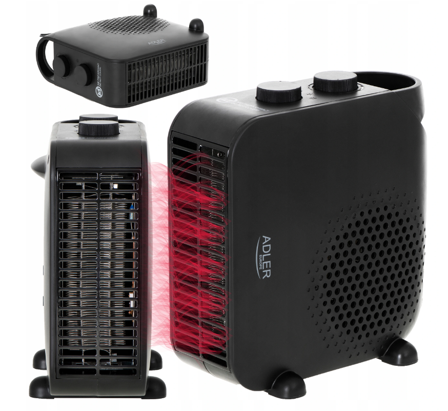 Тепловентилятор Adler AD7725B 2000 Вт, фото 1