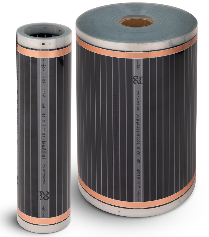 ІЧ ФОЛЬГОВИЙ НАГРІВНИЙ МАТ 140 Вт/м² 1 м², фото 1